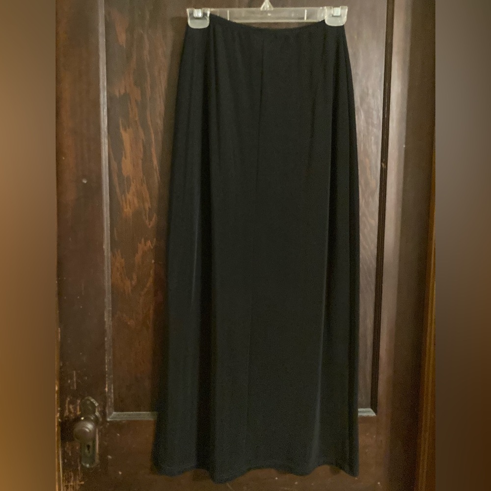 NWOT Wrapper Black Maxi Skirt, size small